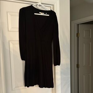 Boden Classic Black Long Sleeve Dress